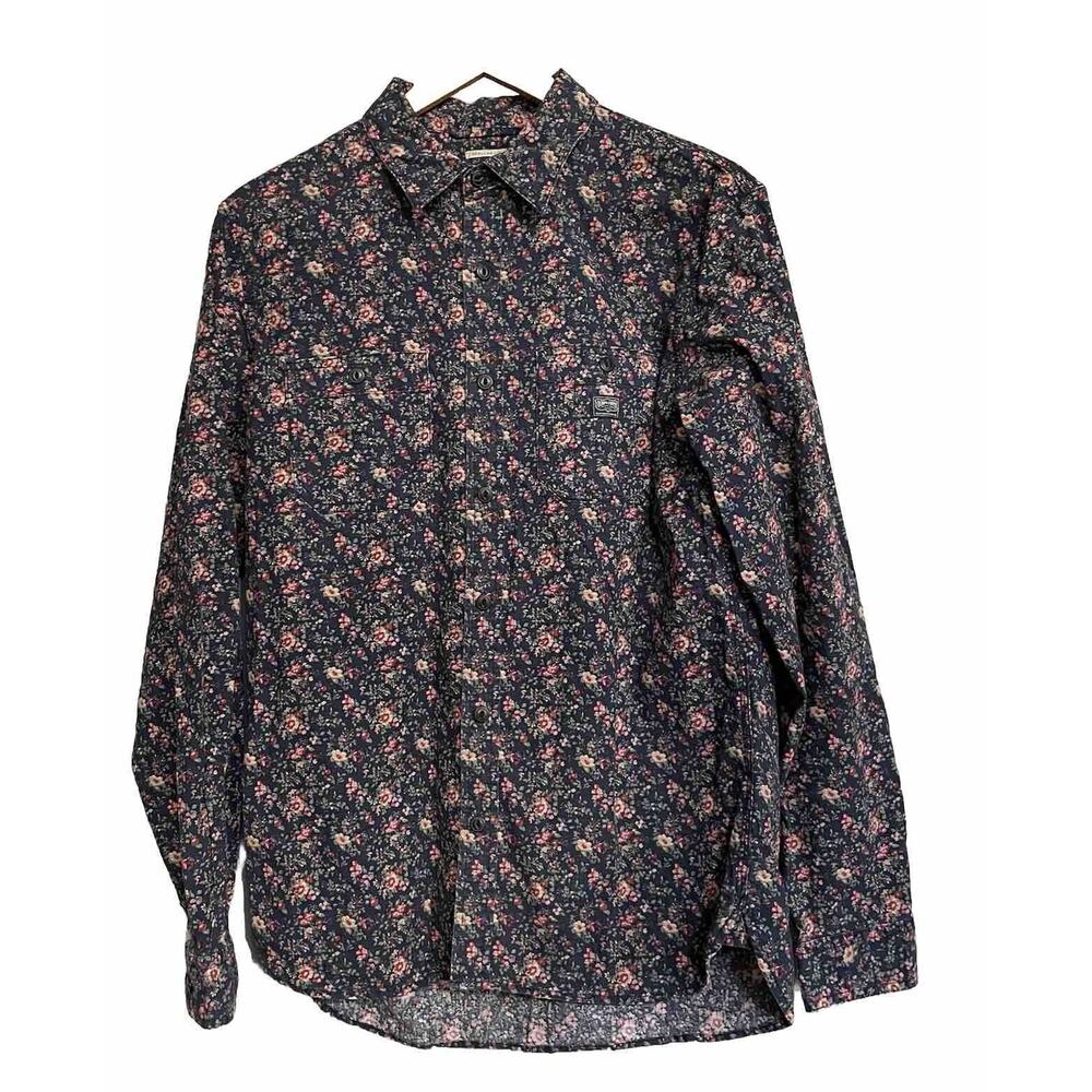 Denim & Supply Ralph Lauren Shirt Floral Button Up Long Sleeve Mens Medium‎